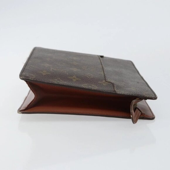 LOUIS VUITTON Monogram Pochette Homme Clutch Bag M51795 LV Auth ep10935 - Picture 6 of 16